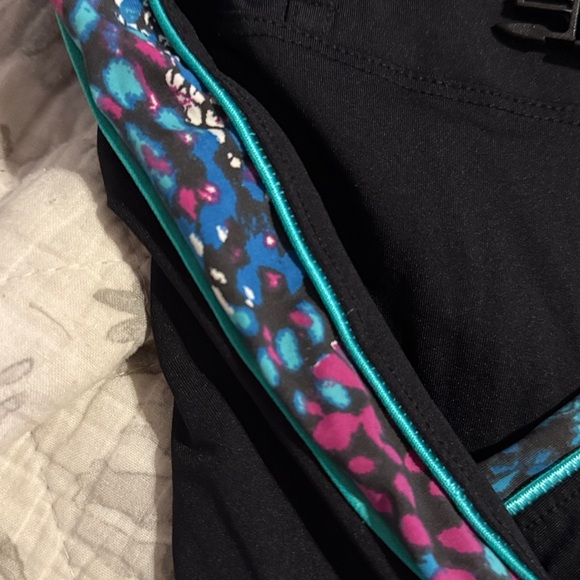 Bebe Sport Capri Unitard Jumpsuit with belt - Picture 8 of 12